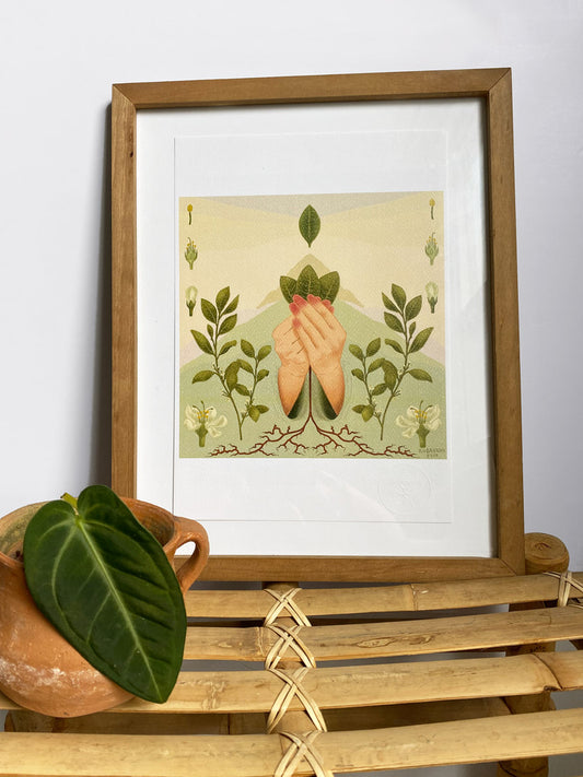 Offering Botanical Print